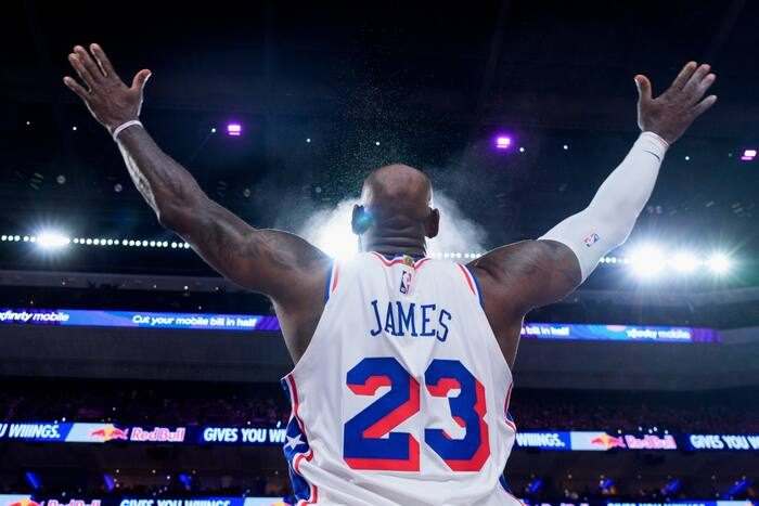 Lebron James Steps In As Sixers Battle Pistons But Joel Embiid Remains Key To Ph