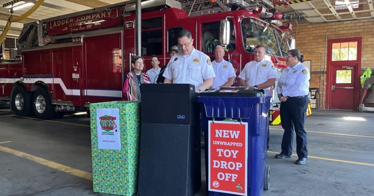 Lexington Firefighters Launch Holiday Toy Drive And Auction To Aid Families