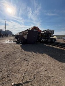 Life Flight Transports Injured After Semi Truck And Train Collision In Adams Cou