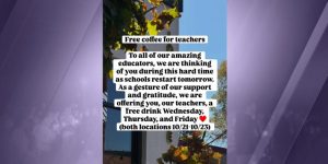 Lone Pine Coffee Offers Free Coffee To Bend Teachers Thursday And Friday