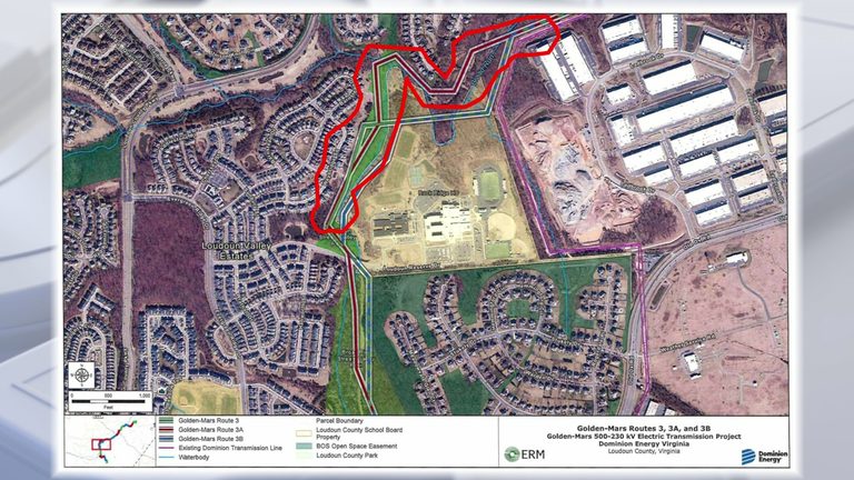 Loudoun County School Board And Hoa Appeal Dominion Energy Power Line To Virgini