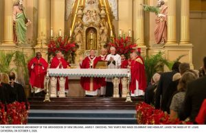 Louisiana Supreme Court Justices Attend 74Th Annual Red Mass At St Louis Cathedr