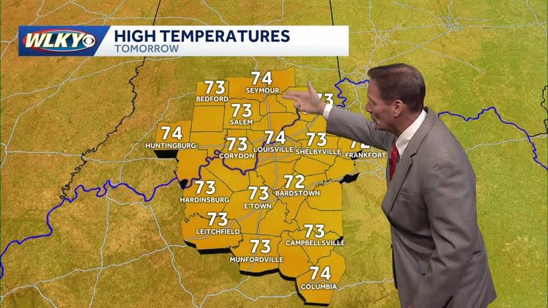 Louisville Anticipates Pleasant Weather Friday And Weekend
