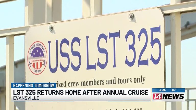 Lst 325 Returns To Evansville Riverfront Welcoming Thousands Of Visitors