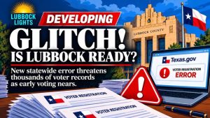 Lubbock County Clears 8 000 Plus Voter Registration Backlog Ahead Of Early Votin