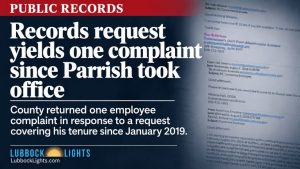 Lubbock County Judge Receives Single Employee Complaint Since Taking Office In 2