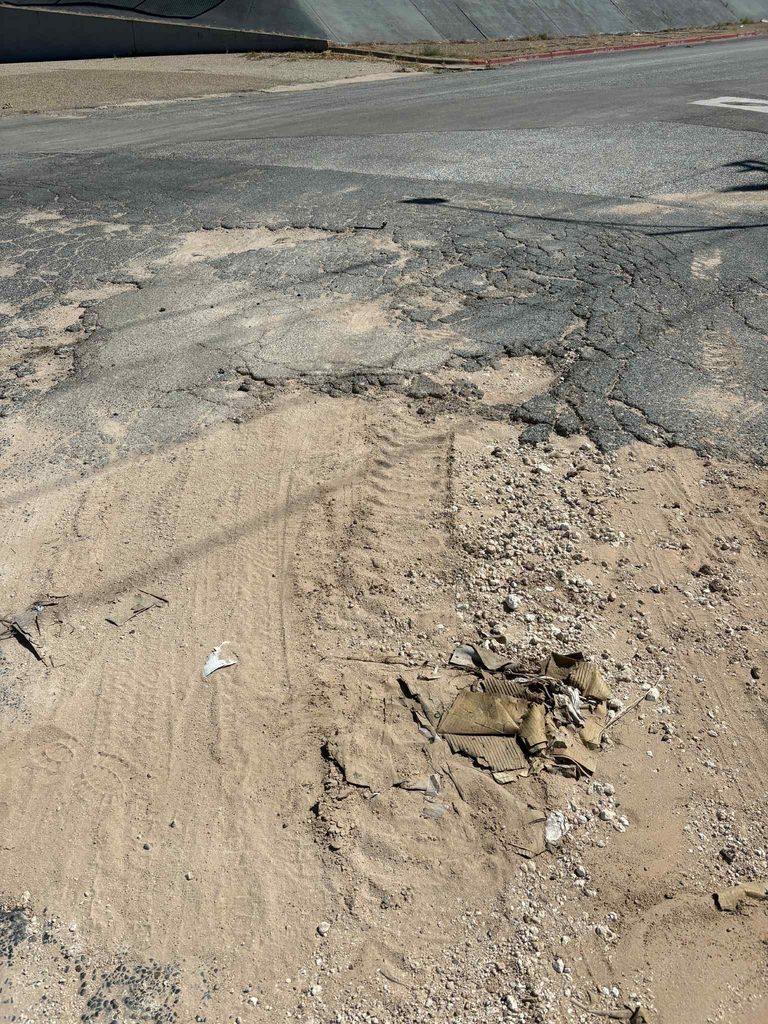 Lubbock Residents Call For Repair Of Year Old Pothole Near Lone Star Amphitheate