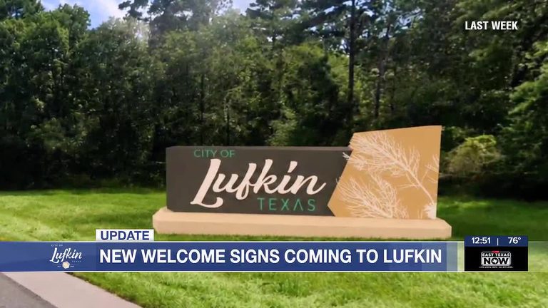 Lufkin City Council Revives Funding For New Gateway Welcome Signs