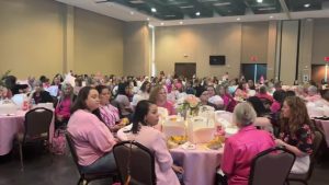 Lufkin Power Of Pink Luncheon Highlights Survivor Sarah Mcdonald S Dual Cancer T