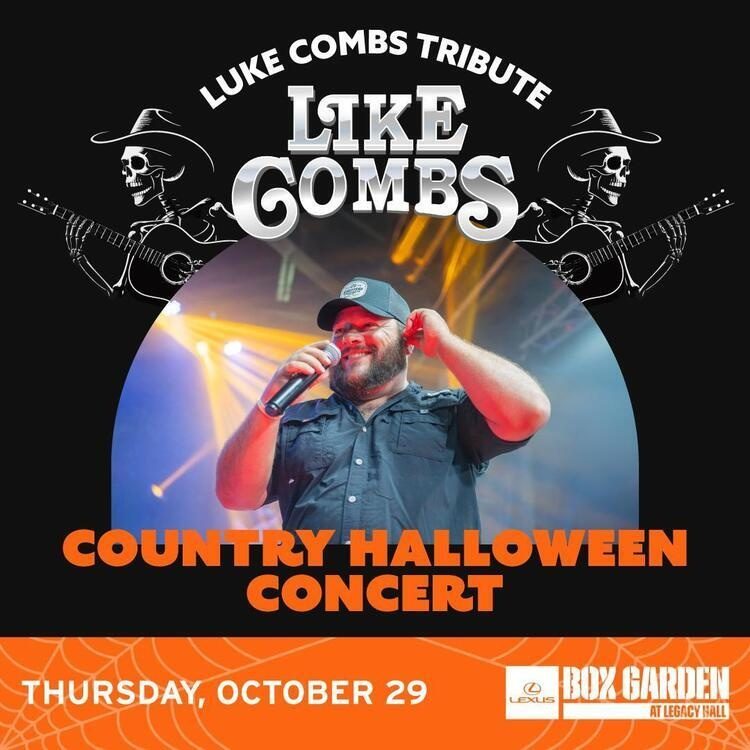 Luke Combs Tribute Like Combs At Legacy Hall Plano