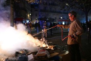 Macron Condemns Far Left Rioters After Nationwide Protests Turn Violent