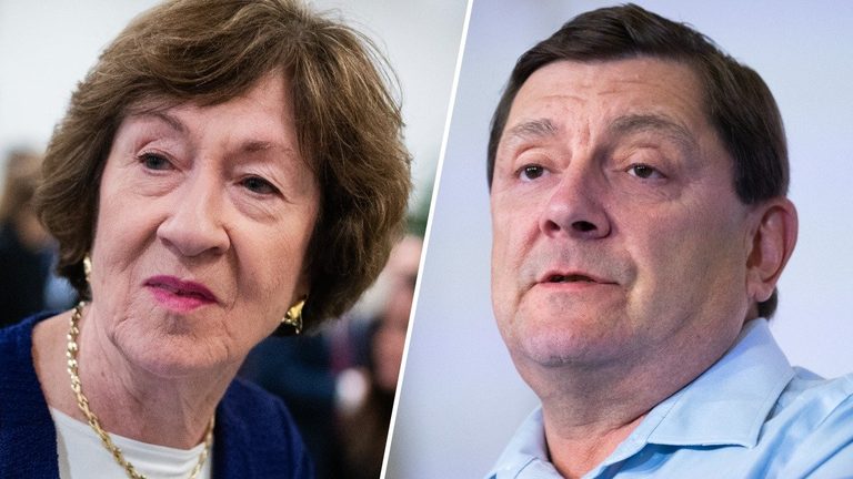 Maine Senate Race Tightens As Collins And Jackson Campaign Statewide