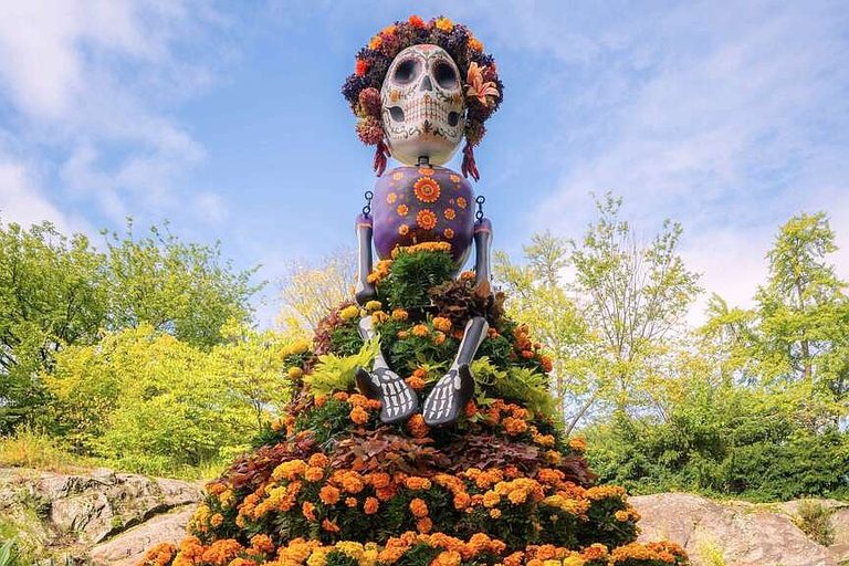 Marigolds Light The Way For D A De Los Muertos Altars Across The U S