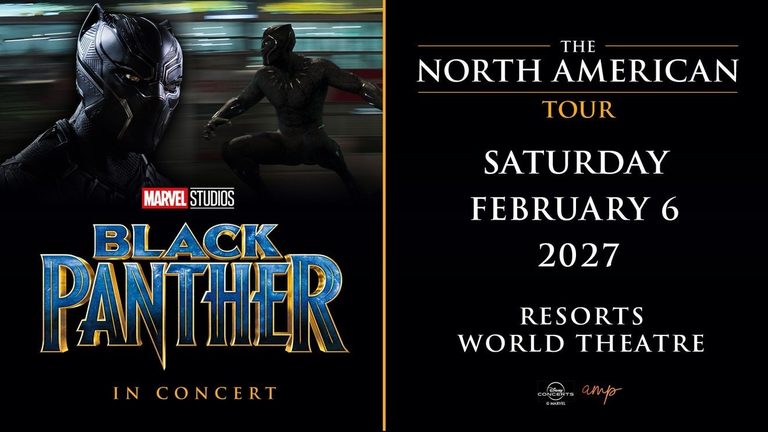 Marvel S Black Panther In Concert To Debut At Resorts World Theatre In Las Vegas
