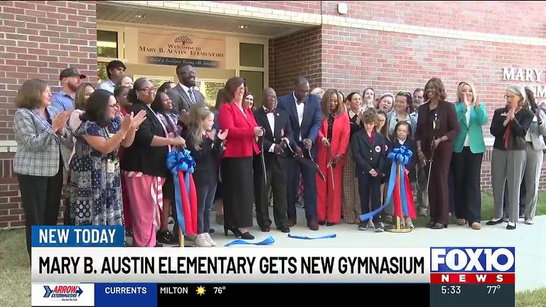 Mary B Austin Elementary Opens New Gym For Students And Families