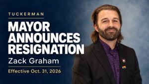 Mayor Zack Graham Announces Resignation Effective Oct 31 In Tuckerman
