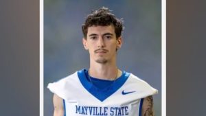 Mayville State Quarterback Matt Donovan Shows Progress As Family Visits During R