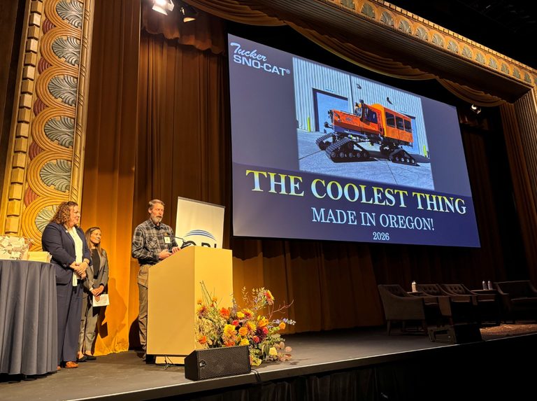 Medford Built Tucker Sno Cat Wins Oregon S Coolest Product Award 2026