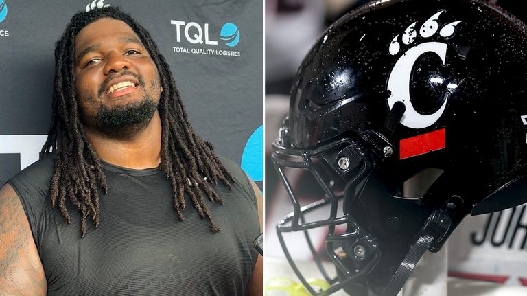 Medical Cart Crash Sidelines Cincinnati Defensive Tackle During Wv Game