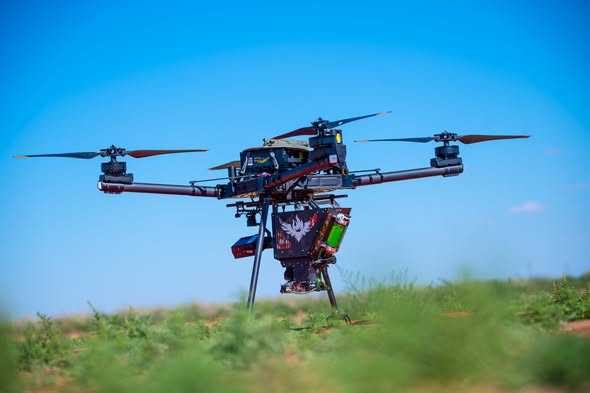 Melrose Air Force Range Adopts Drone Dropped Fireballs For Safer Prescribed Burn