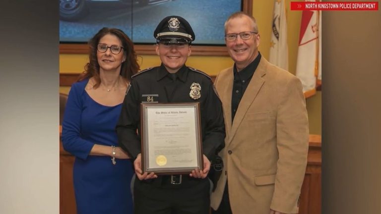 Memorial For North Kingstown Officer Brittany Dougal Inspires Mental Health Dial