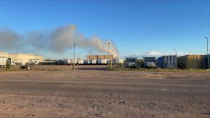 Mesa Firefighters Work Nonstop To Contain Blaze At Large Trash Facility