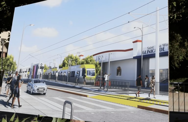 Metro Breaks Ground On 6 7 Mile East San Fernando Valley Light Rail Line