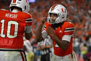 Miami Hurricanes Claim No 1 Spot In Ap Top 25 As Byu Rises To No 2