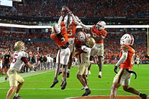 Miami Hurricanes Reach No 1 In Ap Poll After Double Ot Victory Over Florida Stat