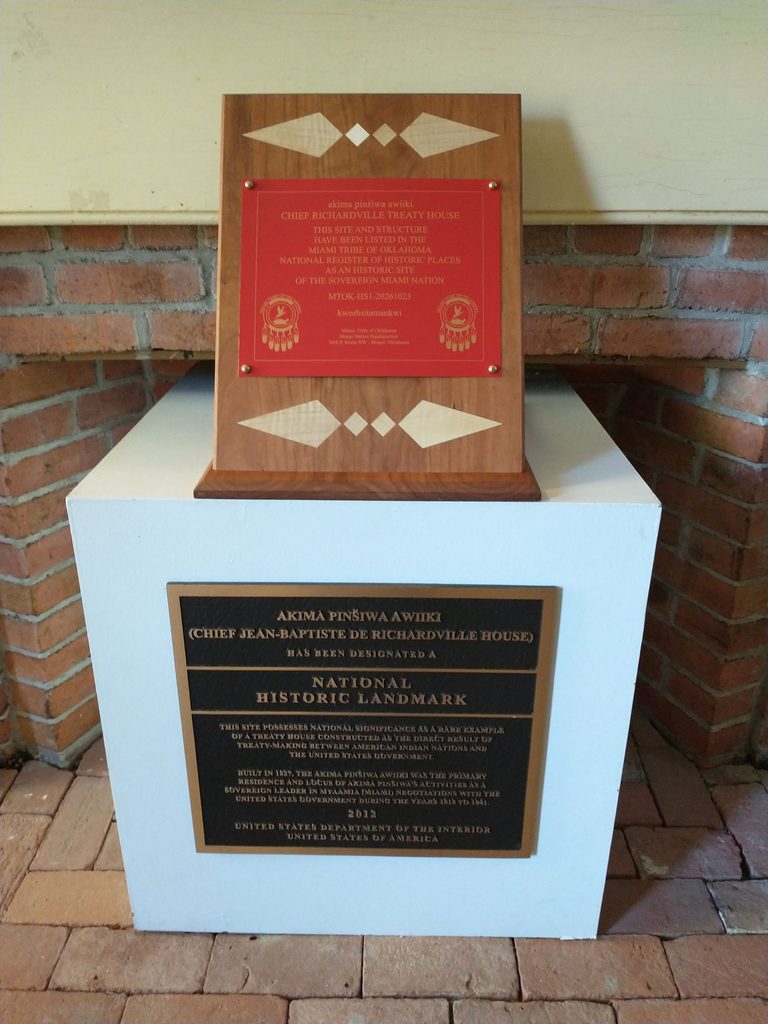 Miami Tribe Of Oklahoma Honors Chief Richardville House With Tribal Historic Reg