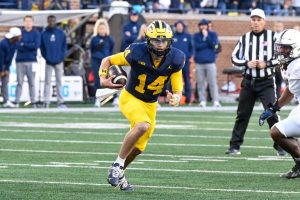 Michigan Wolverines Face No 6 Indiana As Backup Quarterback Tommy Carr Steps In