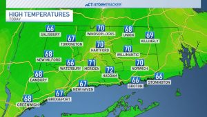 Mild Temperatures Expected Monday With Sunny Skies Cooler Midweek