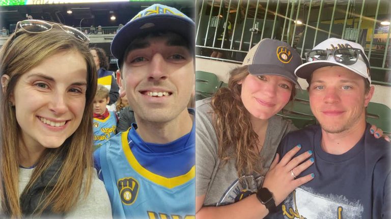 Milwaukee Brides Blend Wedding Celebrations With Brewers World Series Games