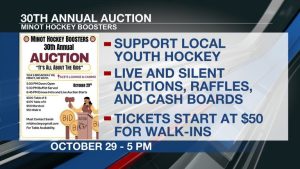 Minot Hockey Boosters Host 30Th Annual Auction To Fund Youth Hockey Programs
