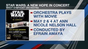 Minot Symphony To Present Live Orchestrated Star Wars A New Hope Film Concert