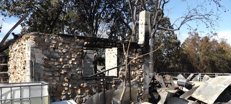 Monett Farm Barn Fire Destroys Tractors Hay And Threatens Winter Feed
