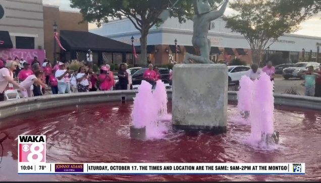 Montgomery Groups Launch Breast Cancer Awareness Month With Pink Fountain Ceremo