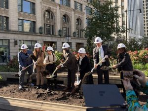 Mother Jones Monument Breaks Ground In Chicago S Downtown Plaza