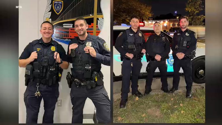 Mta Officers Hailed As Staten Island Heroes After Reuniting Lost 10 Year Old Wit