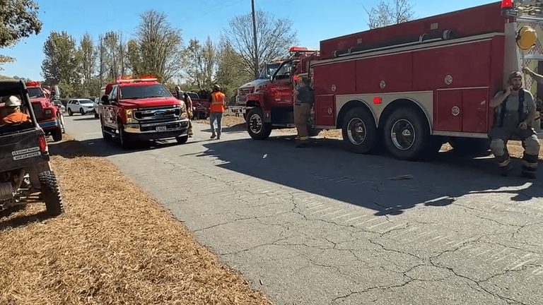 Multiple Crews Battle Blaze Near Mcfadden Road As Burn Ban Remains In Effect