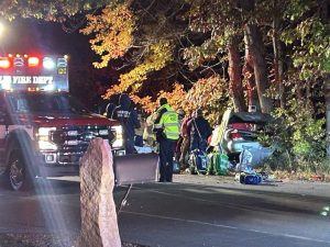 Multiple Emergency Crews Respond To Early Morning Crash On Depot Road In Hollis