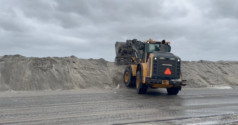 N C 12 Remains Open Amid Ongoing Storm Ncdot Works To Protect Hatteras Access