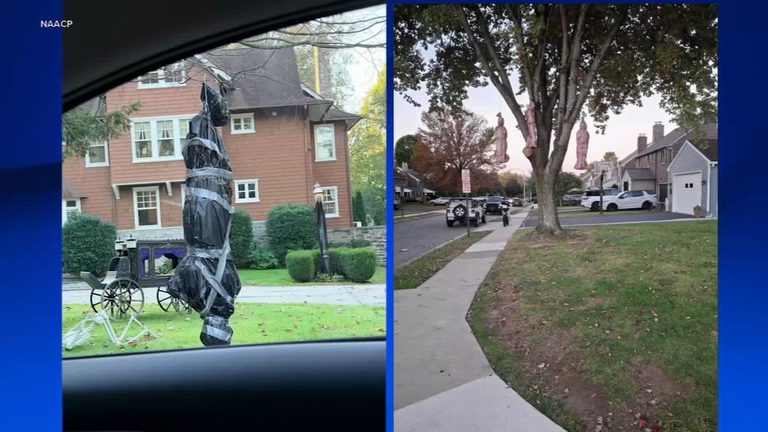 Naacp Urges Removal Of Halloween Displays In Havertown Bryn Mawr And Bristol