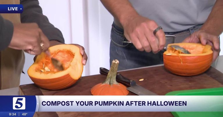 Nashville Residents Can Turn Halloween Pumpkins Into Garden Compost