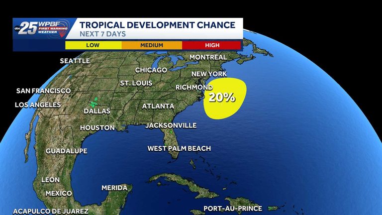National Hurricane Center Monitors Potential Low Pressure System Threatening Mid