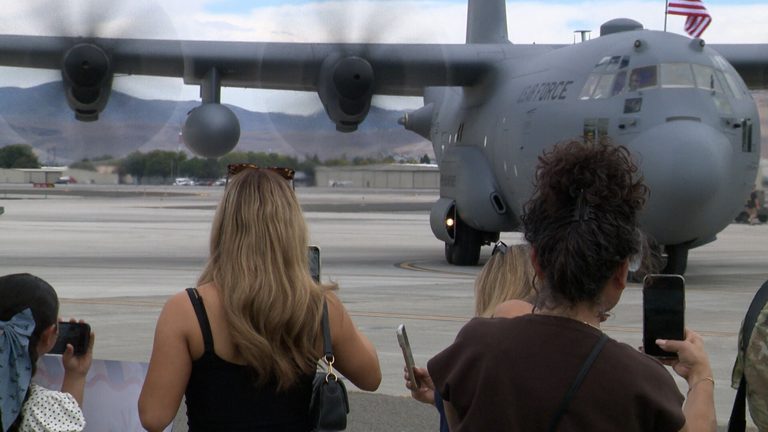 Nevada Air Guard High Rollers Welcomed Home After Six Month Iran Deployment