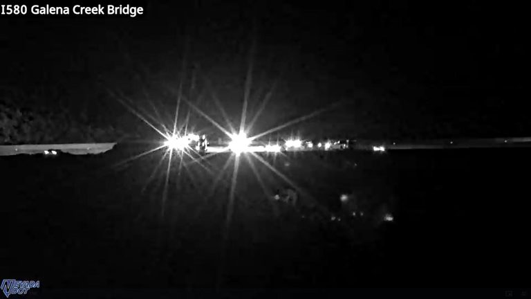 Nevada Highway Patrol Reports Vehicle Crash With Property Damage On I 580 Near G