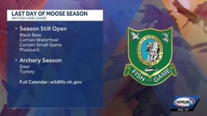 New Hampshire Fish And Game Announces Final Day Of Moose Hunting Season