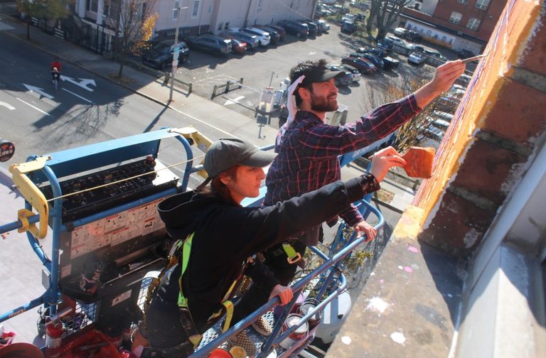New Haven Mural Honors First Black Resident Lucretia On Elm Street