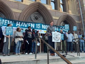 New Haven Rally Backs Ordinance To Limit Short Term Rentals And Protect Resident